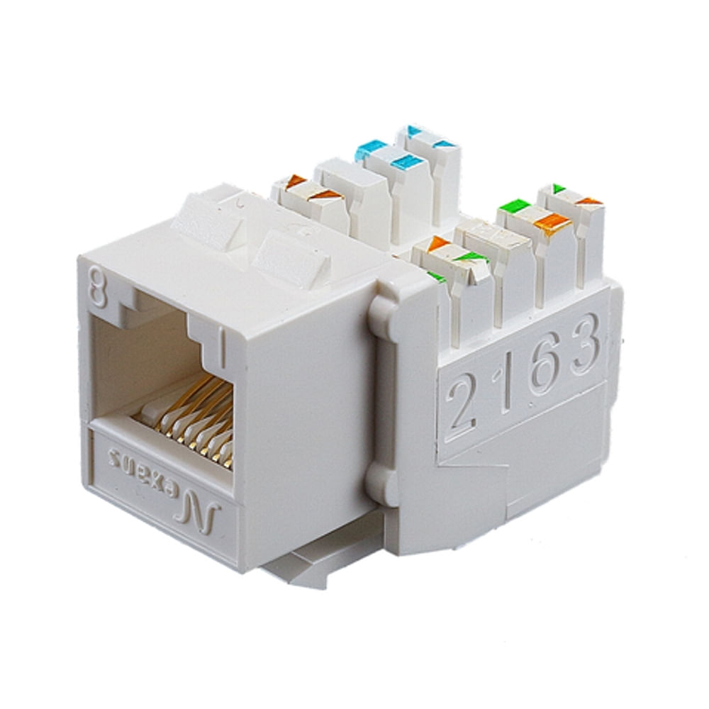 Keystone RJ45 Cat5e Nexans - centralcabos