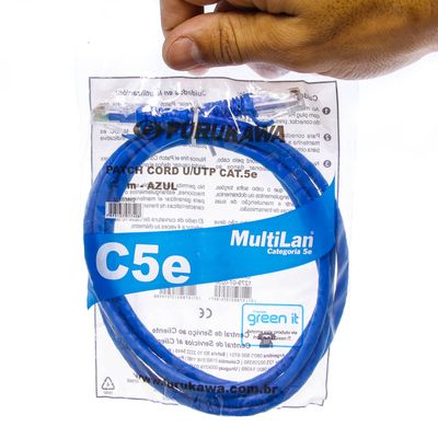Redes - Patch Cord Furukawa – Central Cabos Mobile