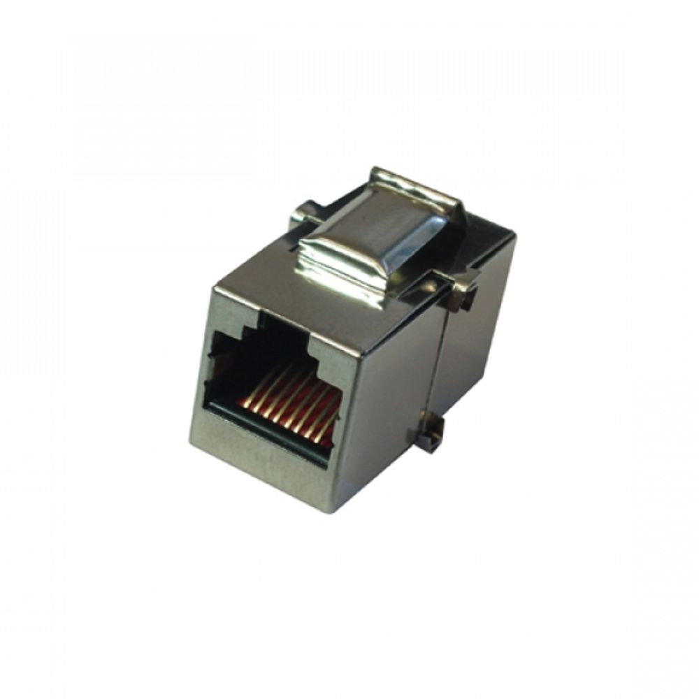 Keystone Emenda RJ45 Cat6 Blindado - Central Cabos Mobile