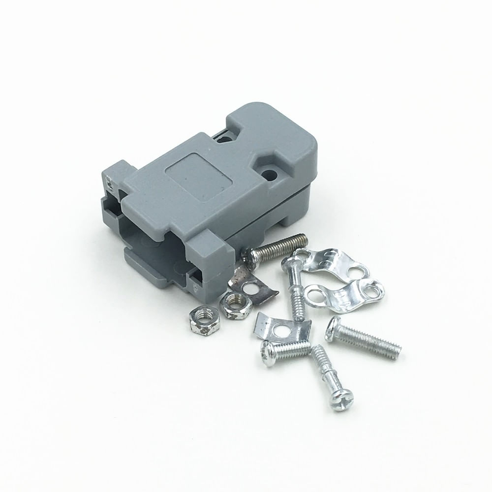 Capa DB9/DB15 de Plástico Bege - Central Cabos Mobile