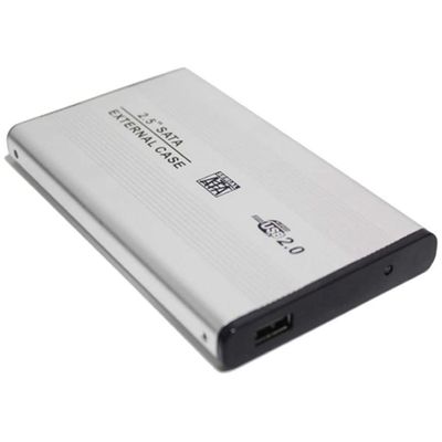 Case USB 2.0 para HD 2.5 em Alumínio