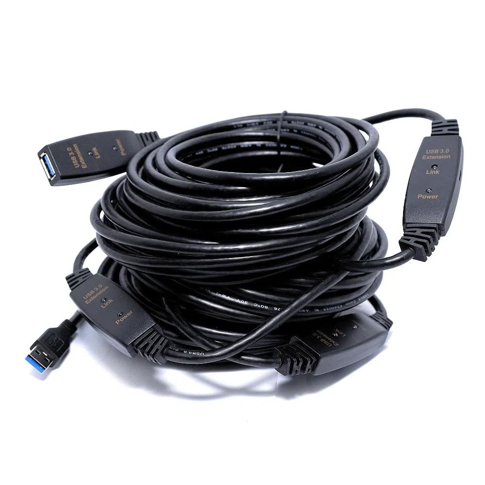 Extensor Amplificada USB 3.0 30 Metros - 6908 Extensor Amplificada USB 3.0 30 Metros - 6908