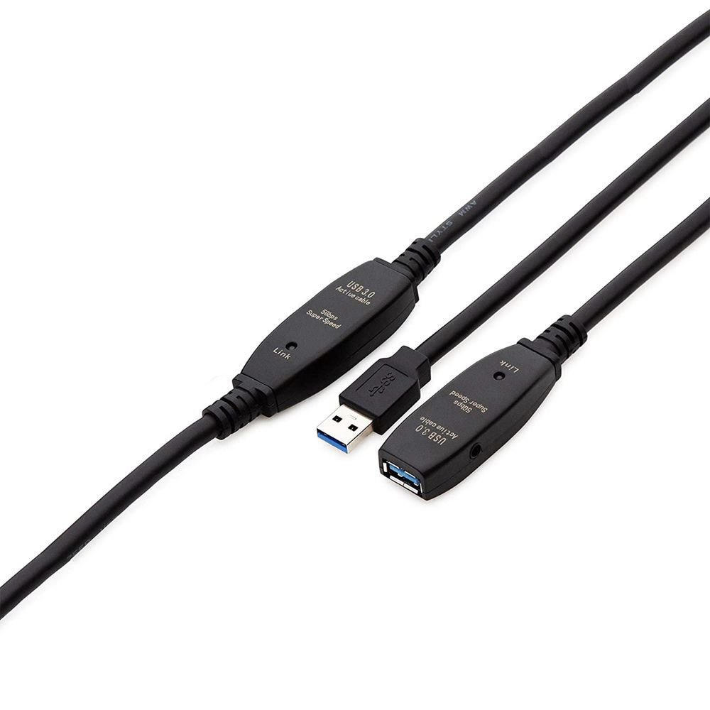 Cabo Extensor USB 3.0 com Amplificador de Sinal 15 Metros - 6913