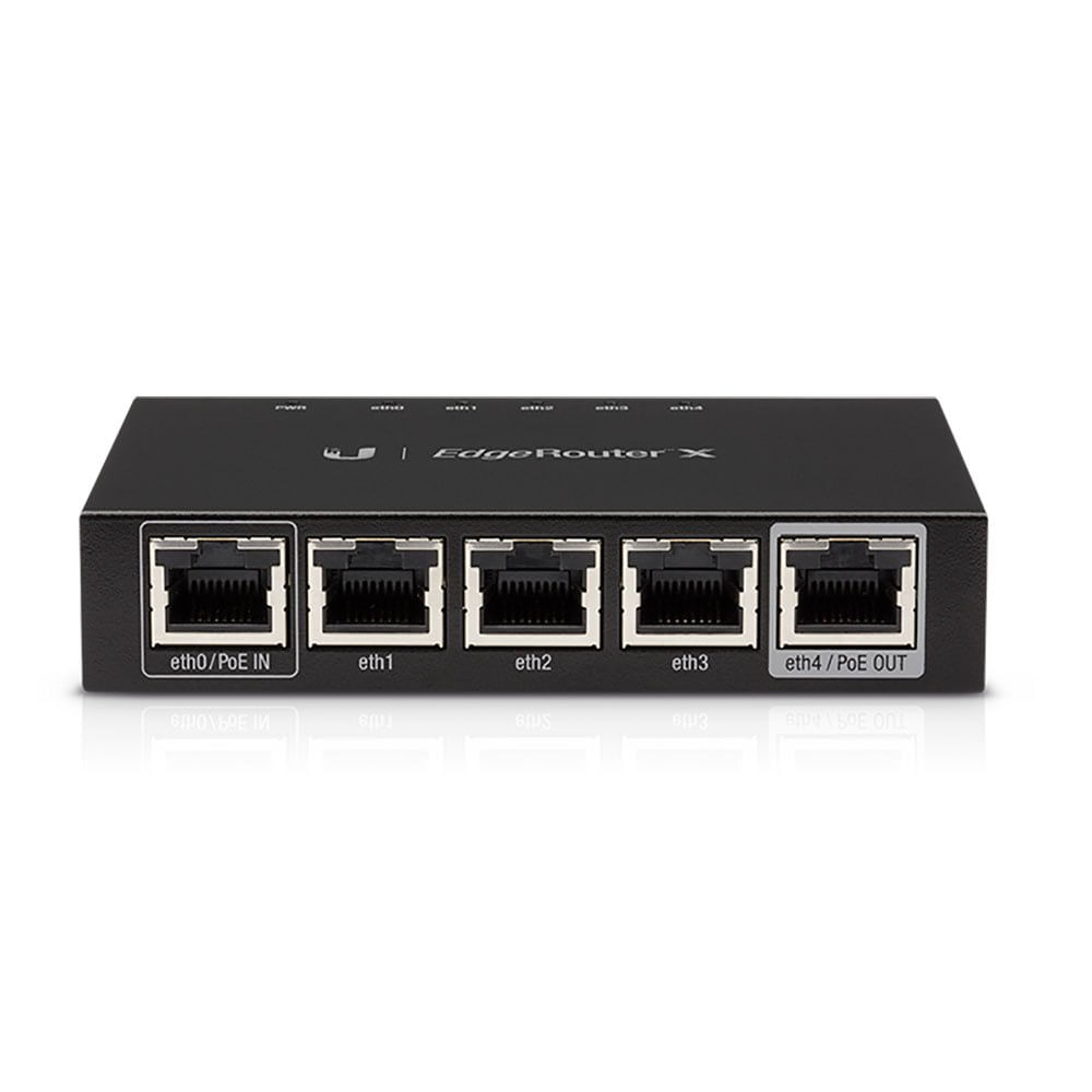 Roteador Ubiquiti EdgeRouter X 5 Portas Gigabit 6293 centralcabos