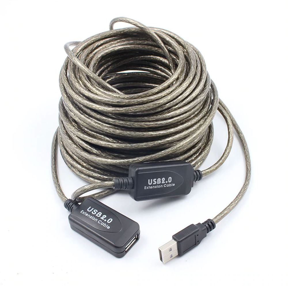 Cable alargador usb 2.0, usb 3.0 y autoamplificado 