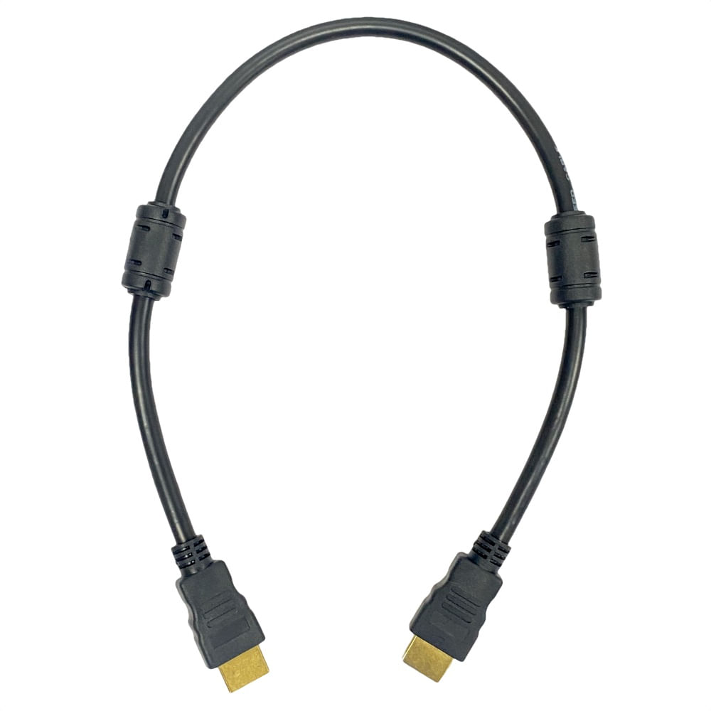Cabo HDMI 1.4 com 1 Adaptador Micro HDMI 1,50 Metros - solucaocabo