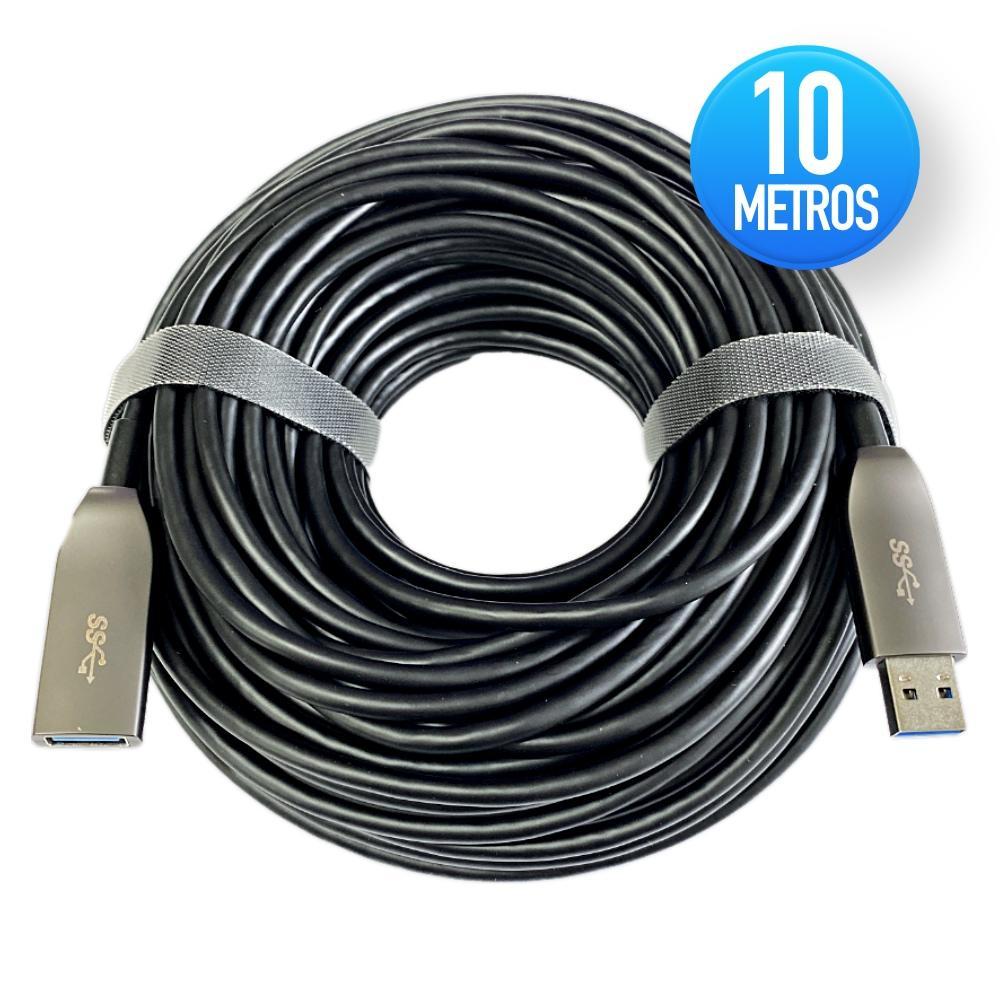 Extensor usb 3.0 (fibra optica) 10 mts - 7414 Extensor usb 3.0 (fibra optica) 10 mts - 7414