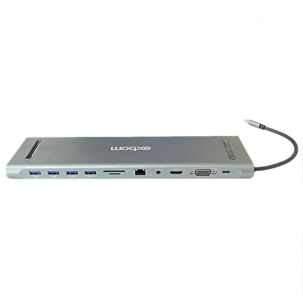 ADAPTADOR-TIPO-C--HDMI-4K--USB-3.0--SD--TF--VGA-11-EM-1---UDC-PHVNR1011A-EXBOM---7430