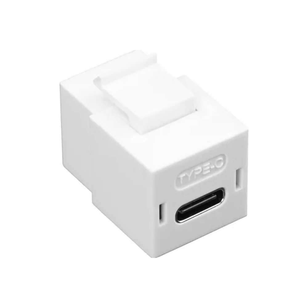 Keystone usb c branco - centralcabos