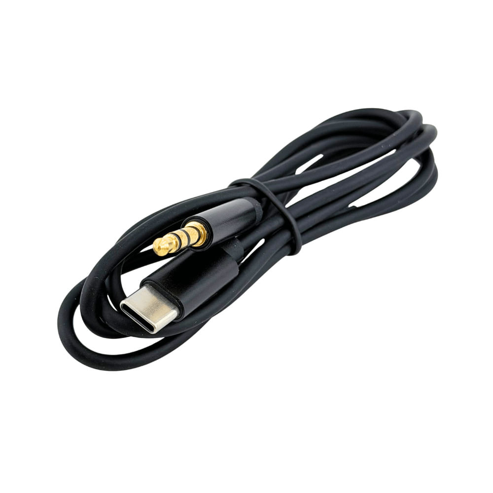 Cabo USB Tipo-C para P2 (3,5 mm) - 1 m - 8273 Cabo USB Tipo-C para P2 (3,5 mm) - 1 m - 8273