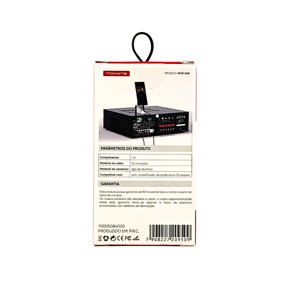 CABO-TIPO-C-PARA-P10-AUX-6.35MM-1M-MCB-045-TOMATE---8027