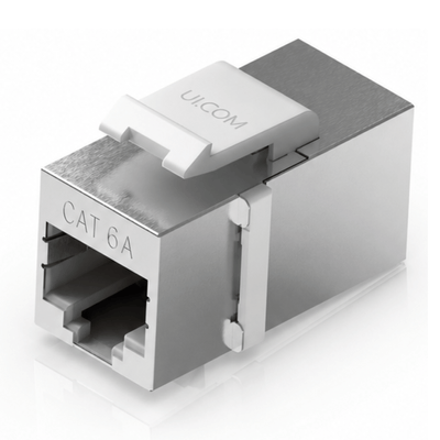 Keystone-Coupler-RJ45-Cat6A-Blindado-para-Rede-Estruturada-Ubiquiti---8458